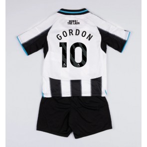 Newcastle United Anthony Gordon #10 Hjemmebanetrøje Børn 2025-26 Kortærmet (+ Korte bukser)